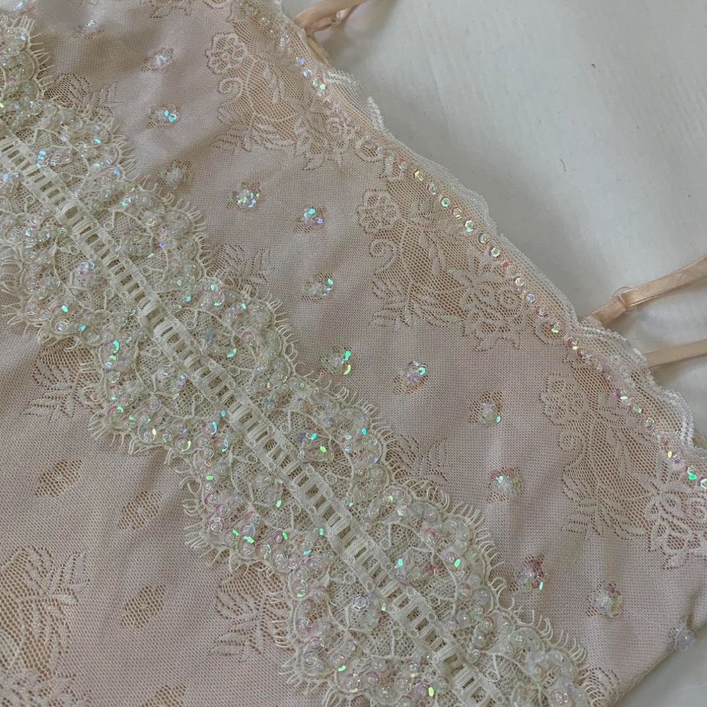 Y2k Sparkly Tank With Sequin Detailing - image 1